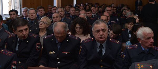 Расширенное заседание коллегии МВД Расширенное заседание коллегии МВД - Sputnik Абхазия