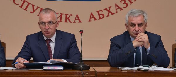 Расширенное заседание коллегии МВД Расширенное заседание коллегии МВД - Sputnik Аҧсны