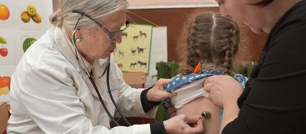 Вакцинация в детсаде Апра Вакцинация в детсаде Апра - Sputnik Абхазия