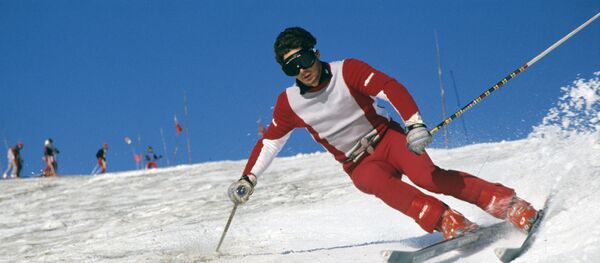 На трассе слалома На трассе слалома - Sputnik Абхазия