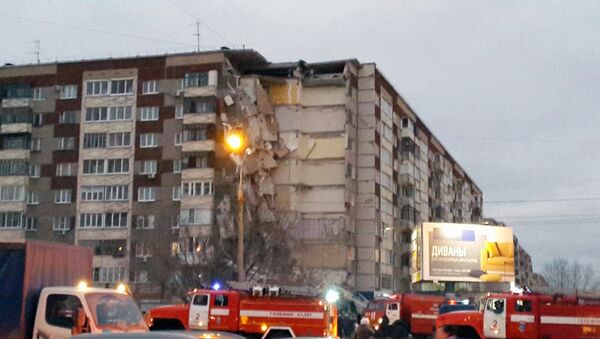 Обрушение жилого дома в Ижевске - Sputnik Абхазия