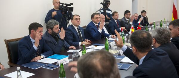 Заседание МПА в Цхинвале Заседание МПА в Цхинвале - Sputnik Абхазия