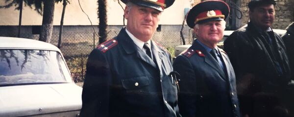 Станислав Хагба(слева) и Леонтий Айба Станислав Хагба(слева) и Леонтий Айба - Sputnik Абхазия