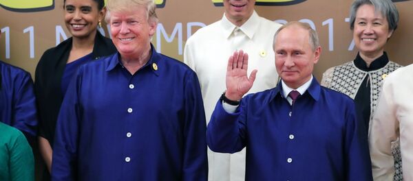 Владимир Путин и Дональд Трамп - Sputnik Абхазия