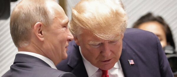 Президент РФ Владимир Путин и президент США Дональд Трамп Президент РФ Владимир Путин и президент США Дональд Трамп - Sputnik Абхазия