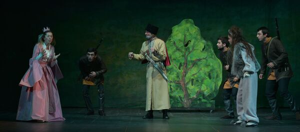 Спектакль - Пастух и кот - Sputnik Абхазия