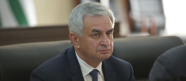 Президент Абхазии Рауль Хаджимба - Sputnik Абхазия