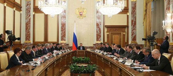 Премьер-министр РФ Д. Медведев провел заседание правительства РФ - Sputnik Абхазия