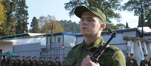 Новобранцы абхазской армии прошли курс молодого бойца Новобранцы абхазской армии прошли курс молодого бойца - Sputnik Аҧсны