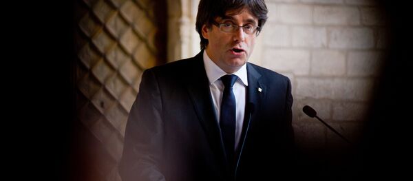 Глава правительства Каталонии К.Пучдемон выступил с заявлением Глава правительства Каталонии К.Пучдемон выступил с заявлением - Sputnik Абхазия