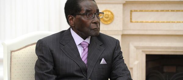 Президент РФ В.Путин встретился с президентом Республики Зимбабве Р.Мугабе. Архивное фото Президент РФ В.Путин встретился с президентом Республики Зимбабве Р.Мугабе. Архивное фото - Sputnik Абхазия