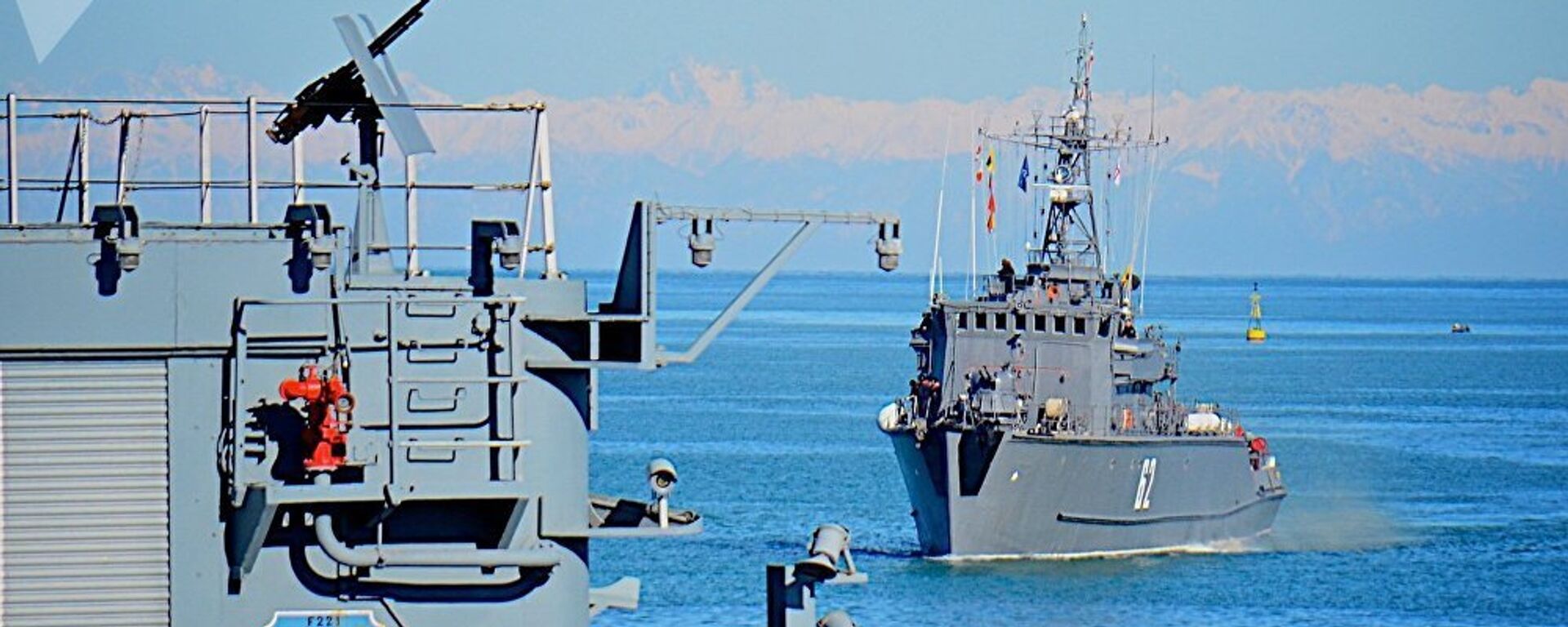 Военные корабли НАТО в Черном море - Sputnik Абхазия, 1920, 26.03.2026