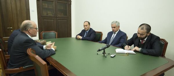 Президент встретился с Сопредседателем Женевских дискуссий от ООН Анти Туруненом - Sputnik Абхазия