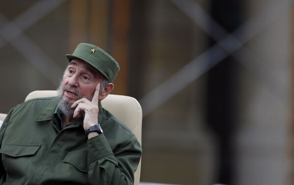 Кубинский лидер Фидель Кастро - Sputnik Абхазия