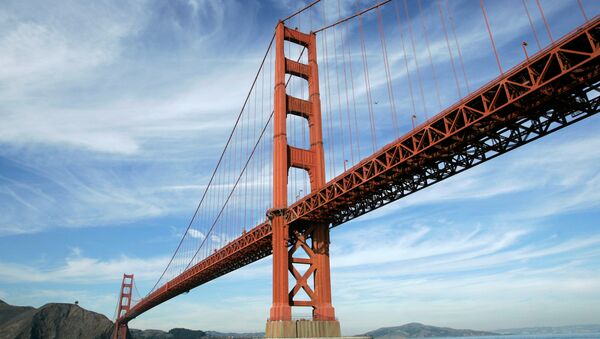 Золотые ворота мост в Сан-Франциско, архивное фото - Sputnik Абхазия