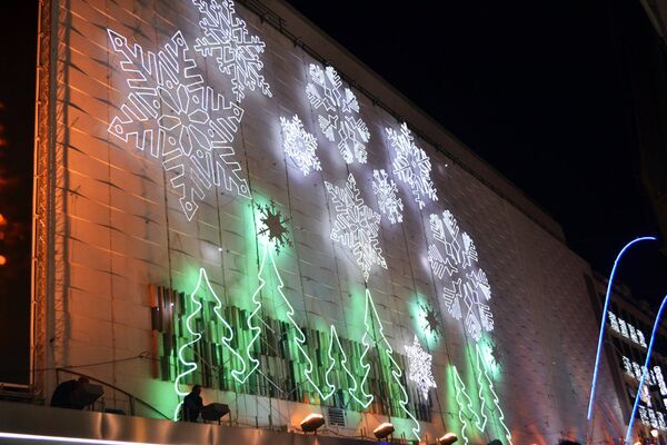 Рождественская иллюминация. Мадрид - Sputnik Абхазия