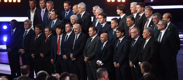 Официальная жеребьевка чемпионата мира по футболу 2018 Официальная жеребьевка чемпионата мира по футболу 2018 - Sputnik Абхазия