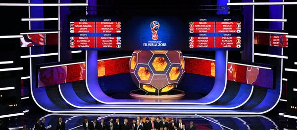 Официальная жеребьевка чемпионата мира по футболу 2018 Официальная жеребьевка чемпионата мира по футболу 2018 - Sputnik Абхазия