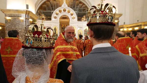 Венчание в кафедральном соборе Калининграда - Sputnik Абхазия