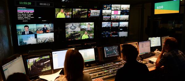Вести: 25 лет в эфире российского телевидения. Архивное фото Вести: 25 лет в эфире российского телевидения. Архивное фото - Sputnik Абхазия