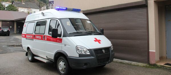 Передача новых карет скорой помощи Передача новых карет скорой помощи - Sputnik Аҧсны