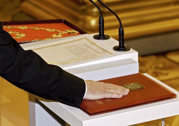 Официальное вступление в должность президента России Владимира Путина, 2004 год - Sputnik Абхазия
