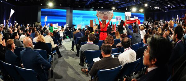 Двенадцатая ежегодная большая пресс-конференция президента РФ Владимира Путина - Sputnik Абхазия