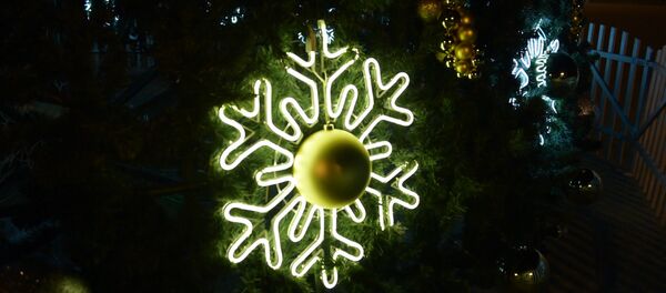 Чааныбзиала: маленькие сухумчане оценили главную елку Абхазии Чааныбзиала: маленькие сухумчане оценили главную елку Абхазии - Sputnik Абхазия