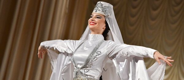 Отчетный концерт ансамбля Кавказ - Sputnik Абхазия