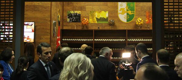 Открытие дома Абхазия на площадке Interprod EXPO в ОРПЦ ФУД СИТИ Открытие дома Абхазия на площадке Interprod EXPO в ОРПЦ ФУД СИТИ - Sputnik Абхазия