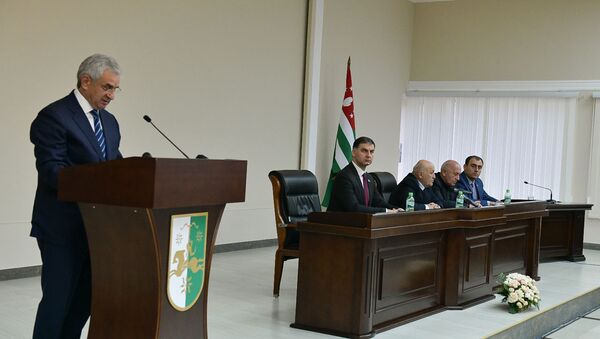 Ежегодное послание президента народному собранию - Sputnik Абхазия