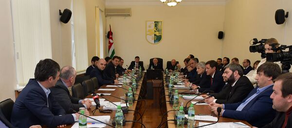 Сессия Народного Собрания Сессия Народного Собрания - Sputnik Абхазия