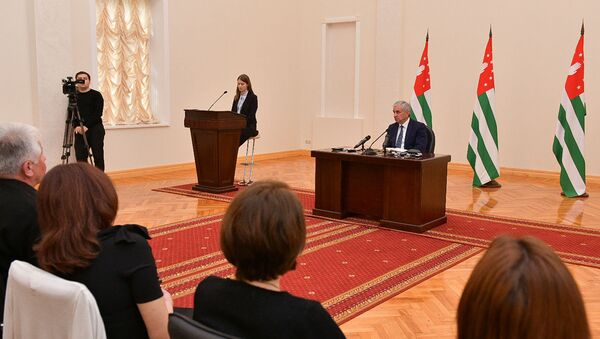 Итоговая пресс-конференция президента Абхазии - Sputnik Абхазия
