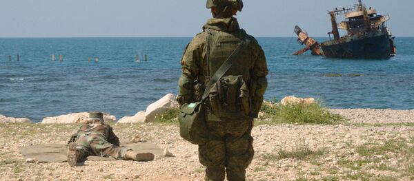 Совместные российско-сирийские учения в Тартусе Совместные российско-сирийские учения в Тартусе - Sputnik Абхазия