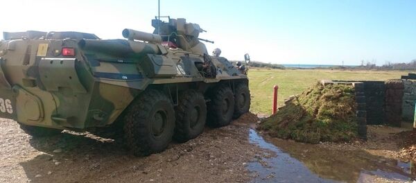 Мотострелки ЮВО в Абхазии предотвратили наступление превосходящих сил условного противника Мотострелки ЮВО в Абхазии предотвратили наступление превосходящих сил условного противника - Sputnik Абхазия