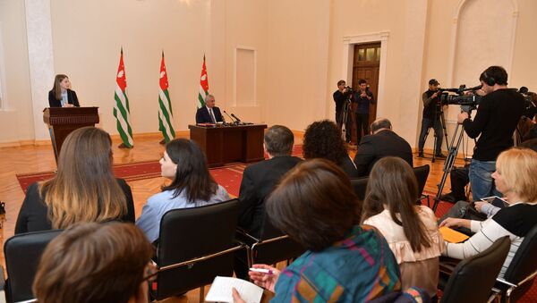 Итоговая пресс-конференция президента Абхазии - Sputnik Аҧсны