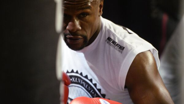 Флод Мэйуэзер-младший провел мастер-класс в Москве - Sputnik Абхазия