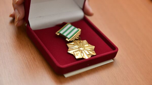 Присвоение звания  Героя Абхазии посмертно ветеранам ВОВ - Sputnik Абхазия