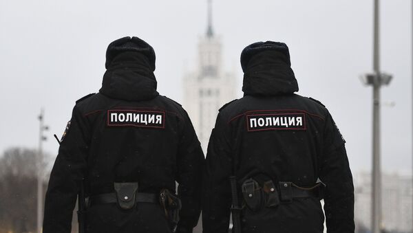 Архивное фото полиции в Москве - Sputnik Абхазия