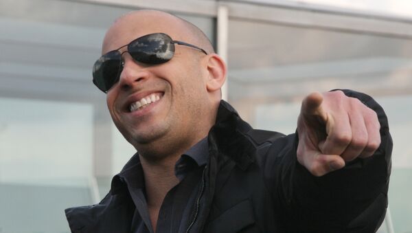 Голливудский актер Вин Дизель в Москве - Sputnik Абхазия