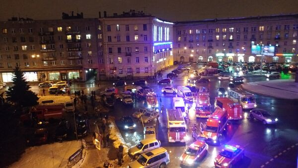 Взрыв в Санкт-Петербурге в супермаркете Перекресток на Кондратьевском 44 - Sputnik Абхазия