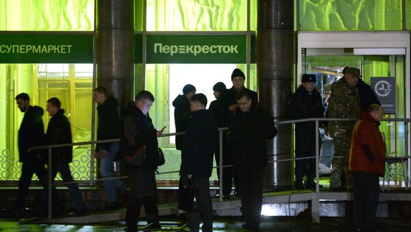Взрыв в магазине Перекресток в Санкт-Петербурге - Sputnik Абхазия
