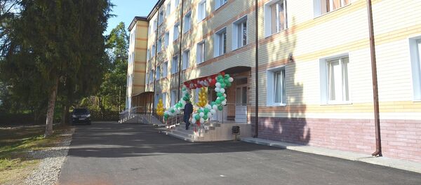 Новый противотуберкулезный диспансер открылся в Абхазии Новый противотуберкулезный диспансер открылся в Абхазии - Sputnik Абхазия
