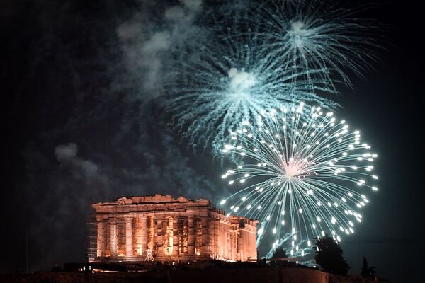 Празднование Нового года в Греции - Sputnik Абхазия