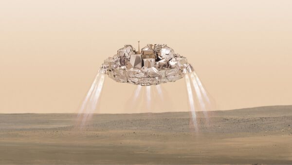 Der Landeapparat Schiaparelli der Mars-Mission ExoMars - Sputnik Абхазия