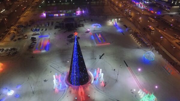 В Перми открыли самый большой ледяной городок в России - Sputnik Абхазия