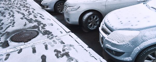 Снег в Москве Снег в Москве - Sputnik Абхазия