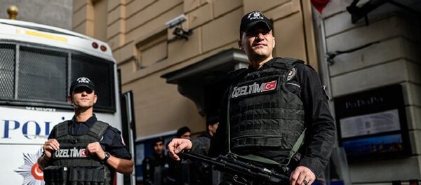 Турецкие полицейские. Архивное фото. Турецкие полицейские. Архивное фото. - Sputnik Аҧсны