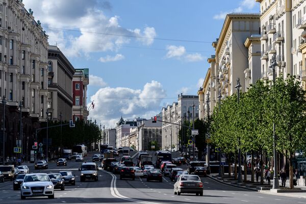 Тверская улица  в Москве. 2017 год - Sputnik Абхазия