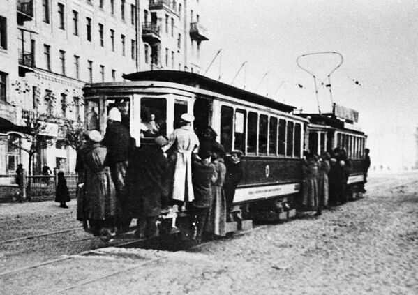 Московский трамвай. 1925 год - Sputnik Абхазия